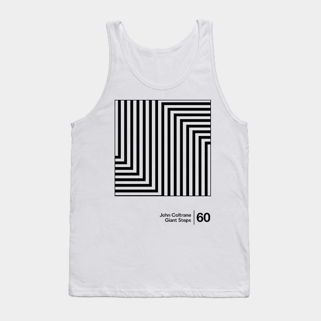 Giant Steps - Minimal Style Graphic Artwork Tank Top by saudade